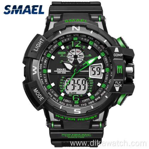 SMAEL Sport Watch Men 2021 Clock Male LED